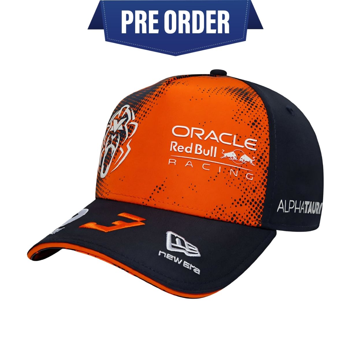 Max Verstappen F1 2026 Orange Lion Driver Cap