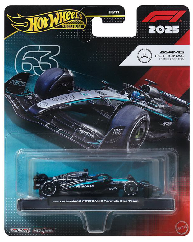 Premium Mercedes Formula 1™ Team – 2025 Edition 1/64 Original HW #63