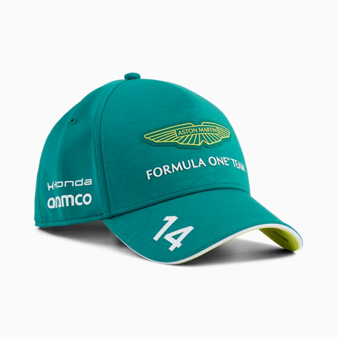ALONSO ASTON MARTIN ARAMCO F1 TEAM CAP