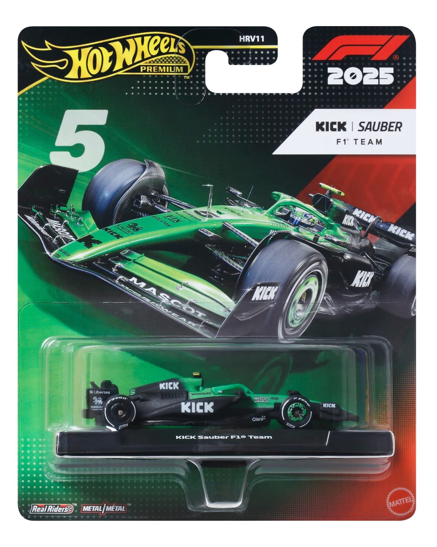 Premium Kick Sauber Formula 1® Team – #5 (2025 Edition) Original HW 1/64