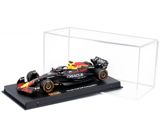 Red Bull Racing RB21 #1 Max Verstappen F1 2025 – 1:43 Diecast Model with Pilot & Display Case (Bb)