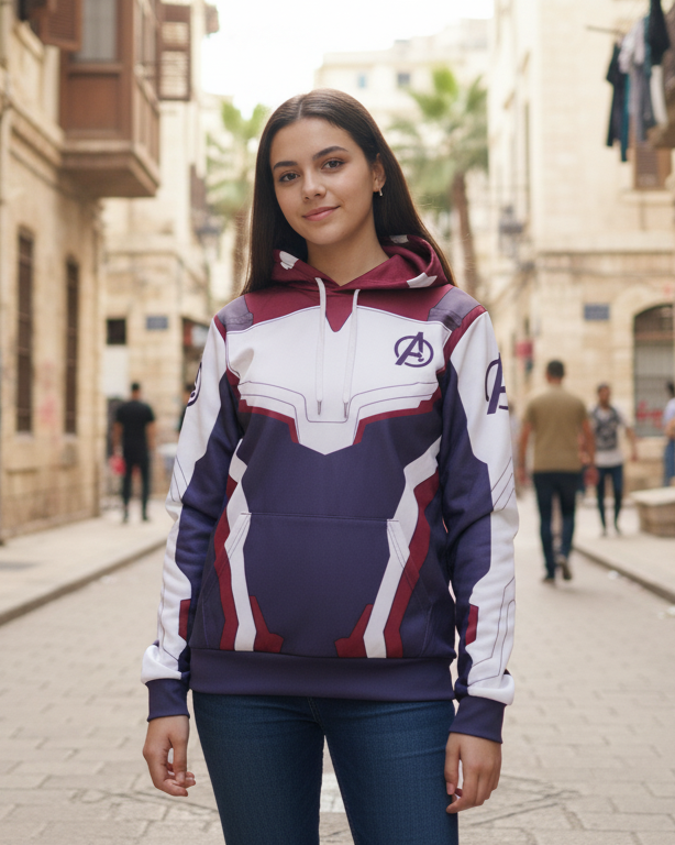 AVENGERS Quantum Realm Hoodie (End Game Suit)