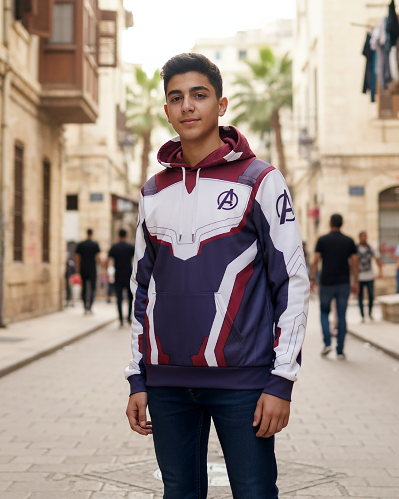 AVENGERS Quantum Realm Hoodie (End Game Suit)